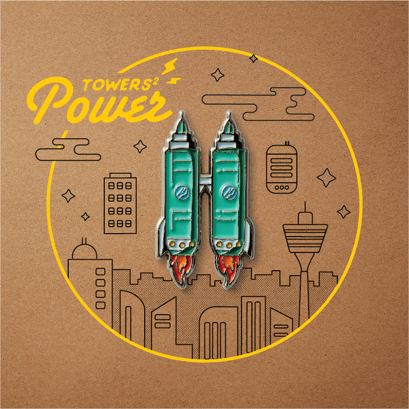 Cooler Lumpur-Pins From The Future-TowerPower.jpg