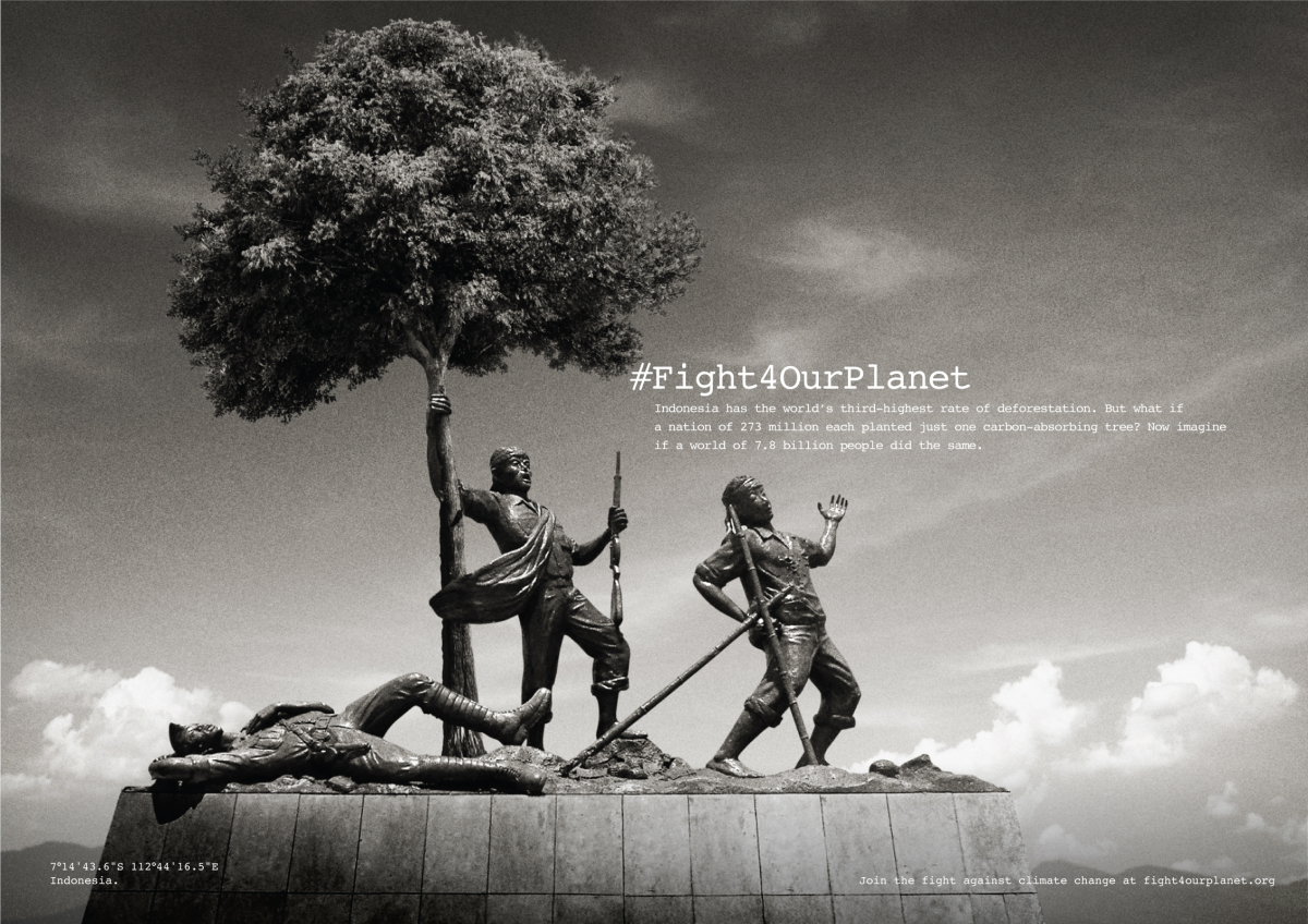 #Fight4OurPlanet Makam Pahlawan