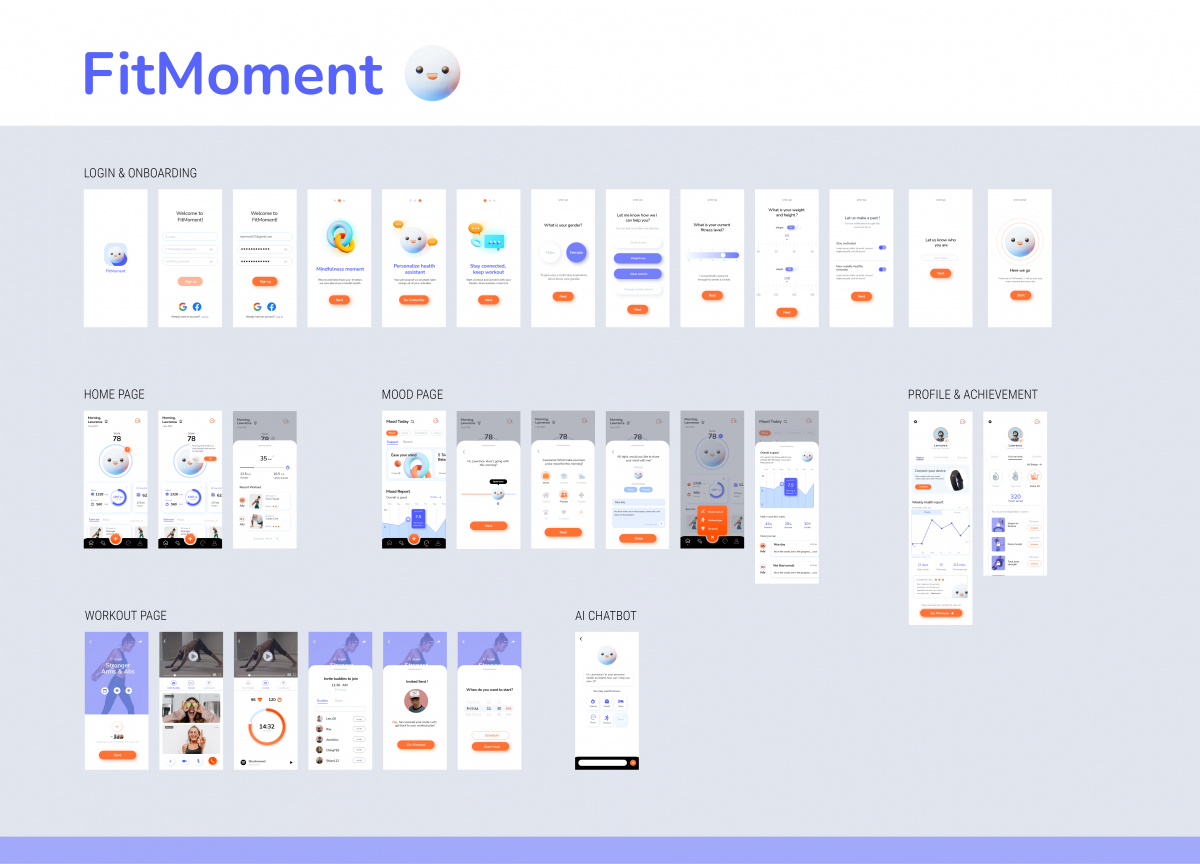 FitMoment Fitness App- all screens.jpg